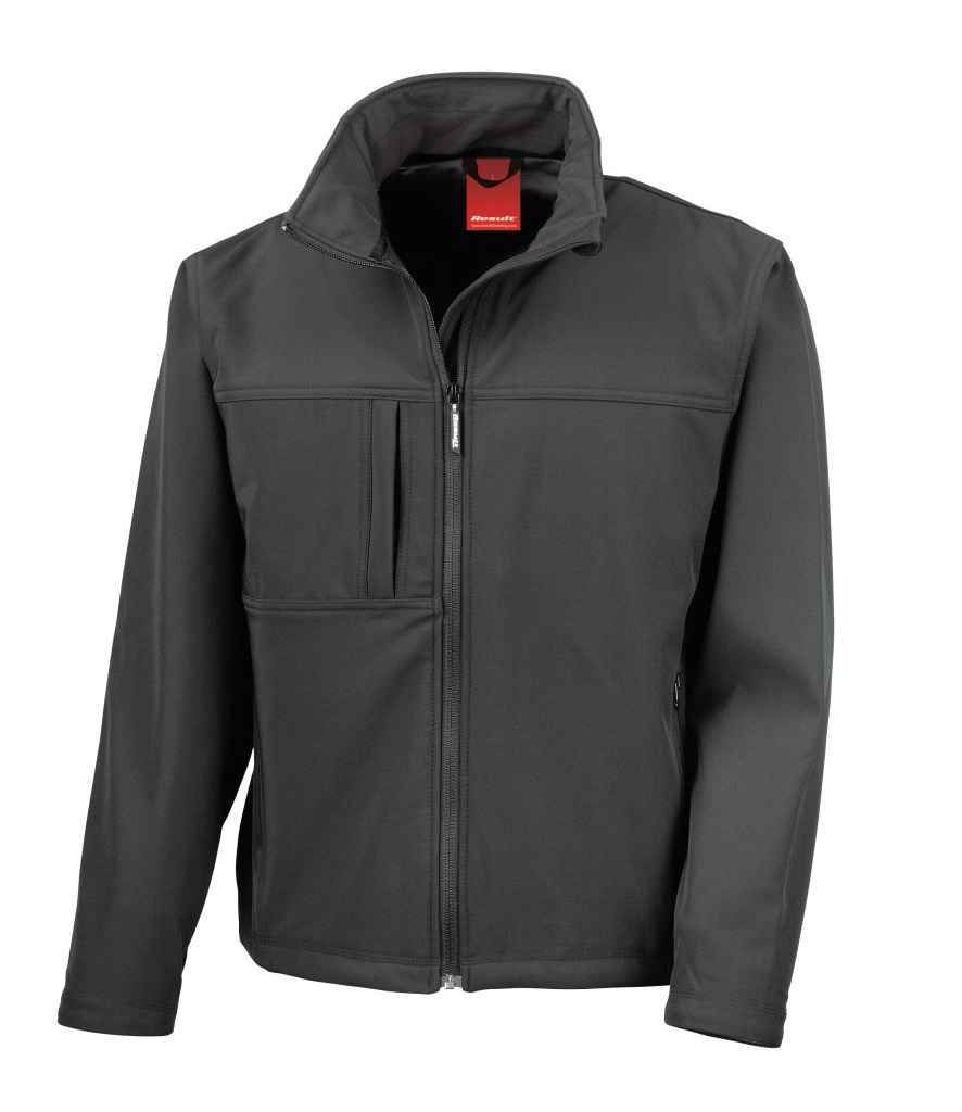 East Cheshire Sub Aqua Unisex Fit Softshell Jacket, Colour: Black