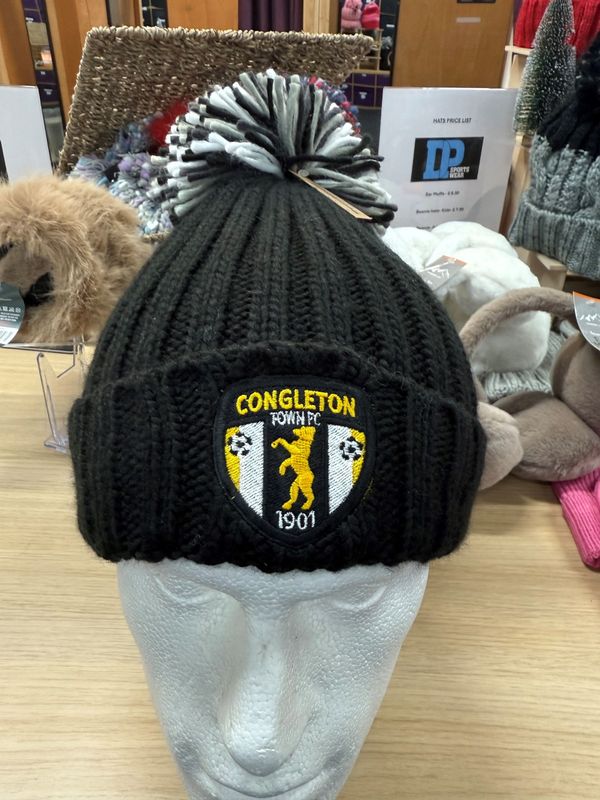 Congleton Town Pom Pom Hat