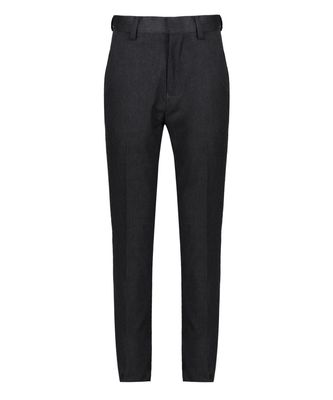 Straight  Fit Trousers in Black - Waist 24-28 inches