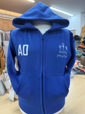 Mossley Pre School Zipped Hoody