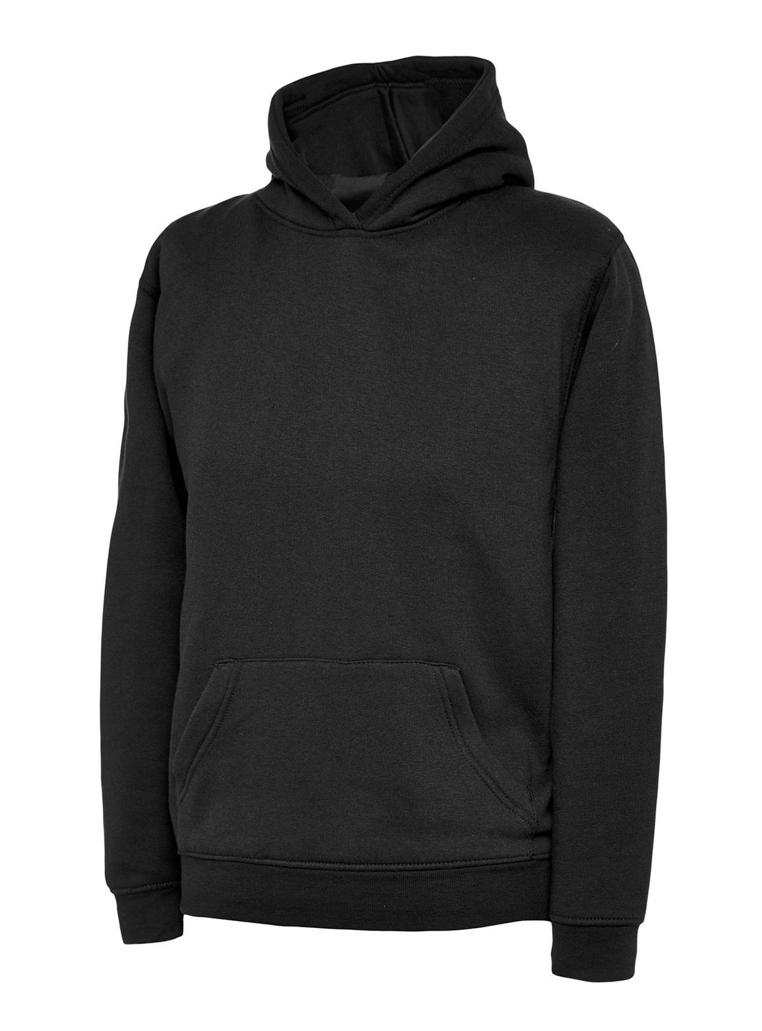 Plain Black  PE Hoodie