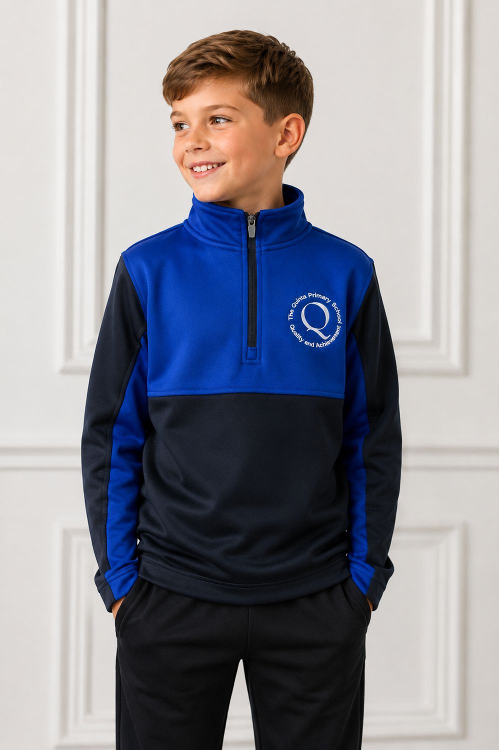 Quinta Quarter Zip Top