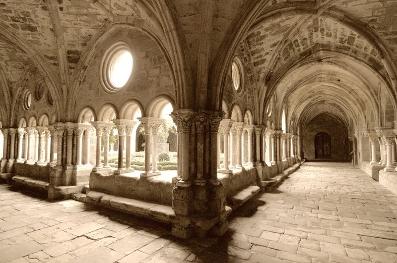 Abbaye de l'intérieur