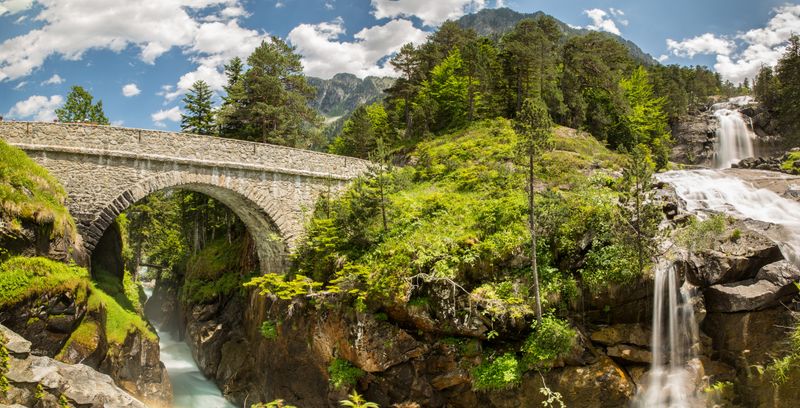 Le Pont d'Espagne à Cauterets