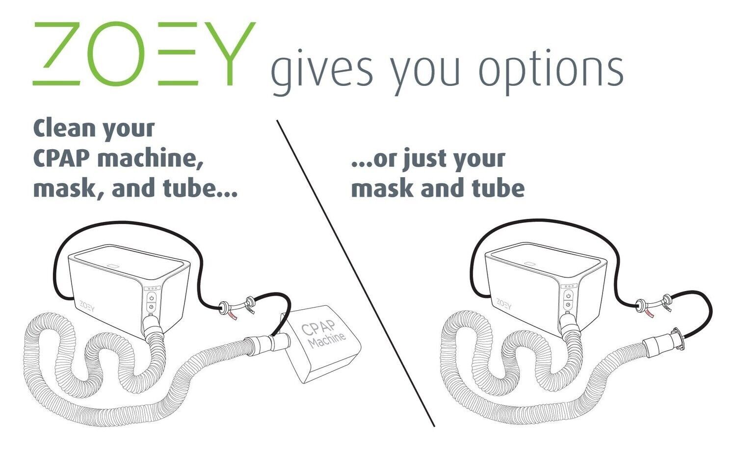 ZCD100 Zoey CPAP Cleaner