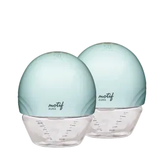 Motif Aura Electric Hands-Free Breast Pump and Accessories 