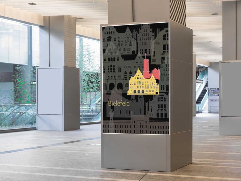 Premium Kunstdruck Bielefeld II