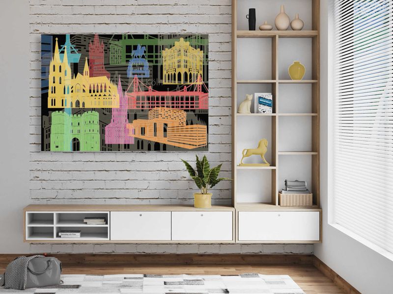 Leinwanddruck Köln I