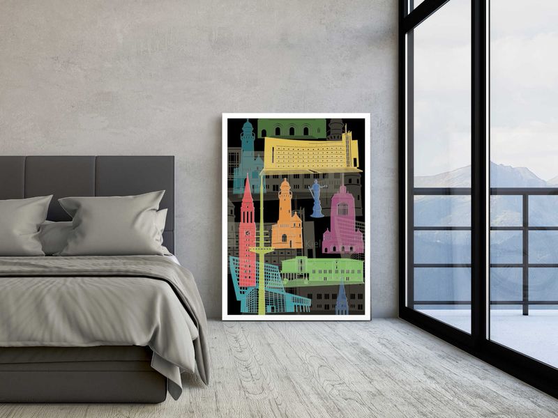 Premium Kunstdruck Kiel I