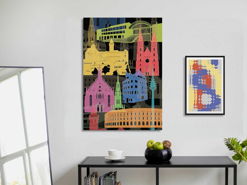 Leinwanddruck Nürnberg I