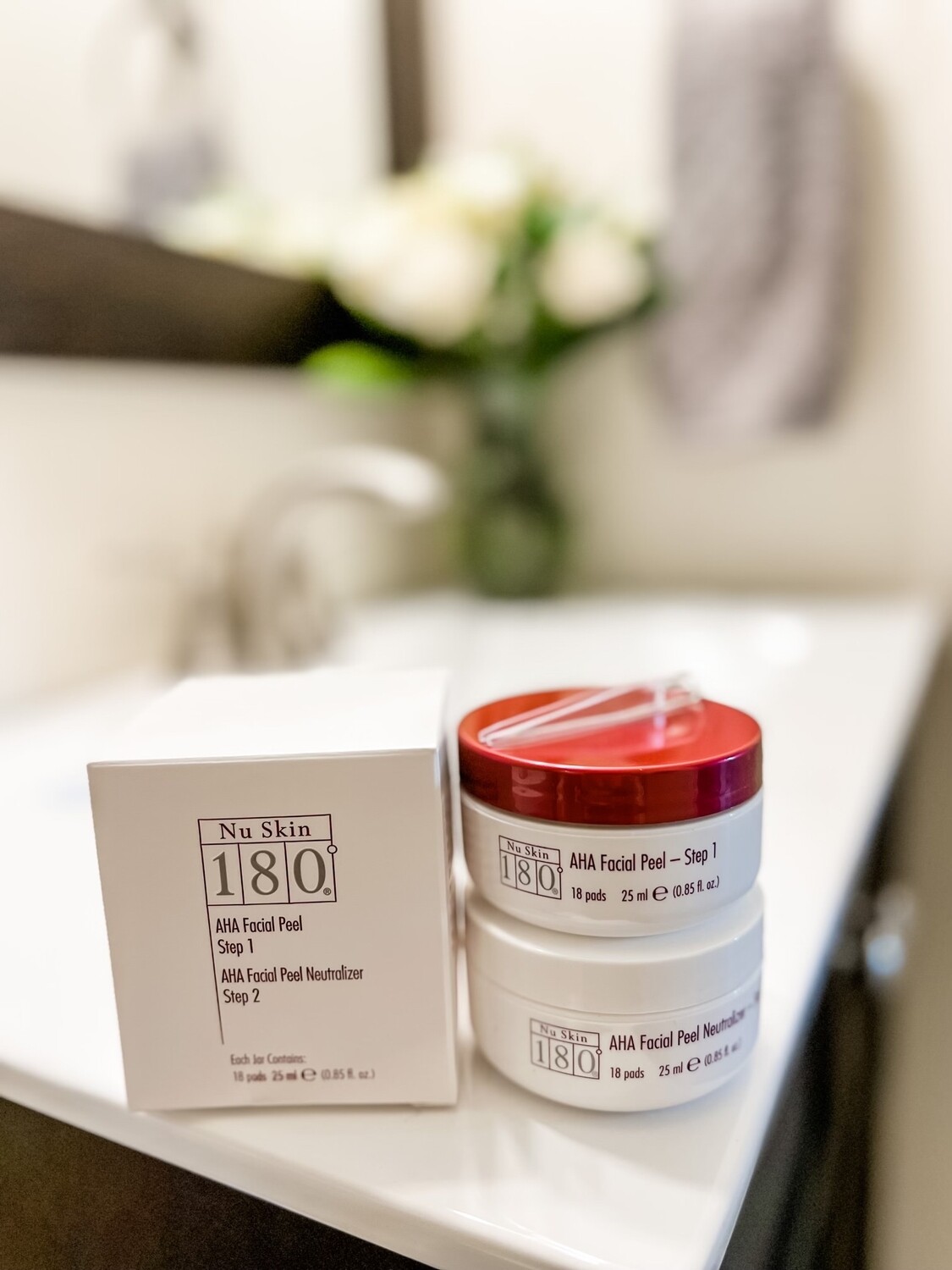 AHA Facial Peel Pads