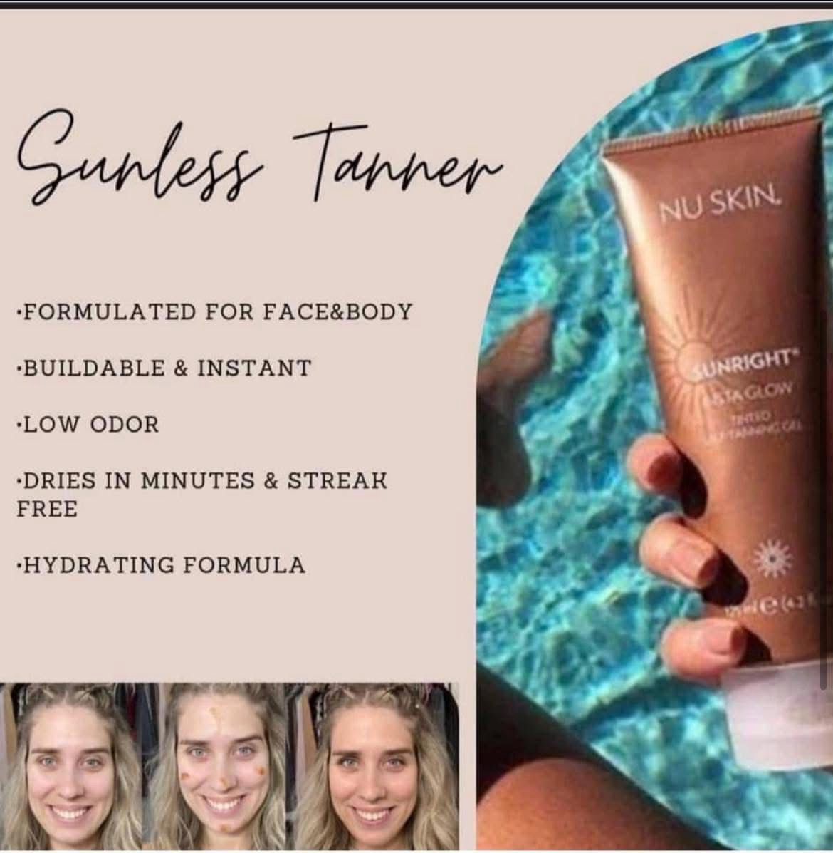 Sunright Insta Glow Tanner 2 Pack