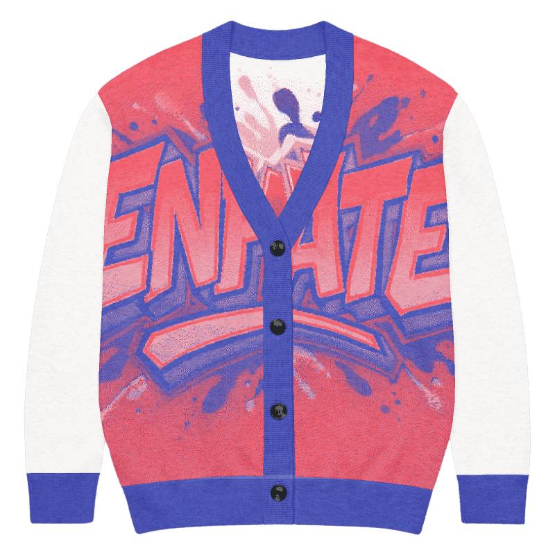 Men's Graffiti Cardigan