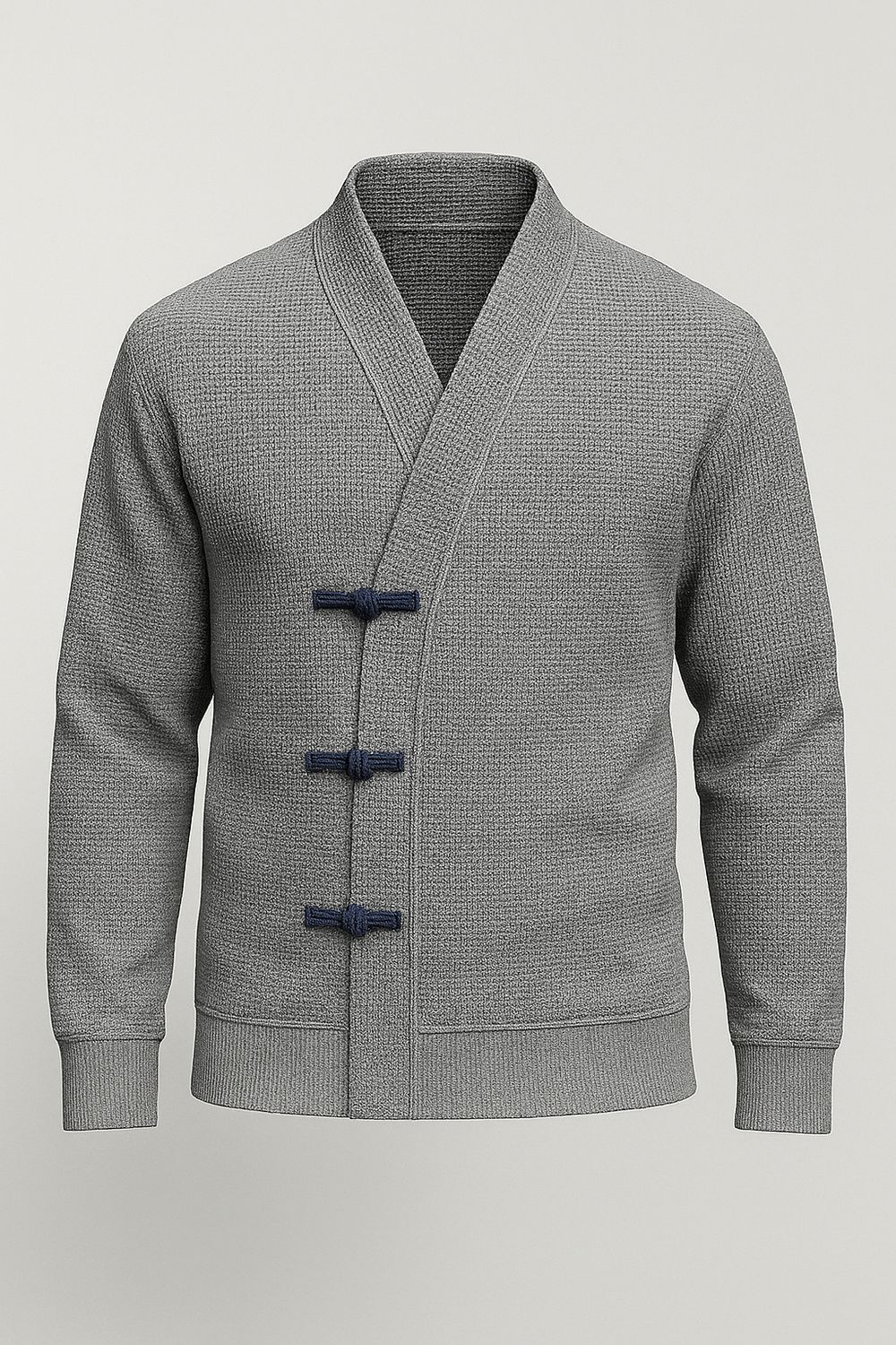 Men's kimono Henley
