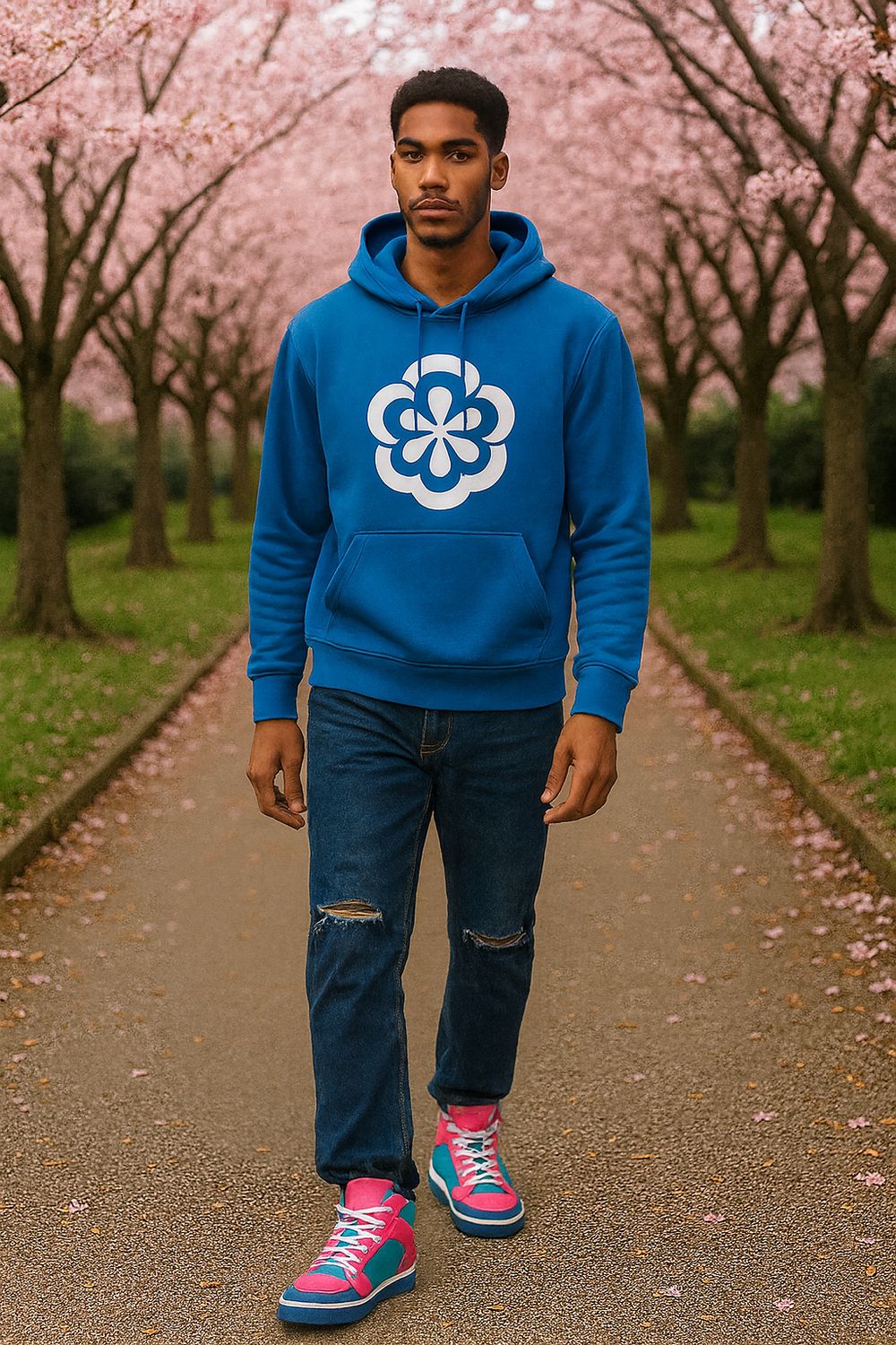 Men's Enfinate Hoodie with Emblem