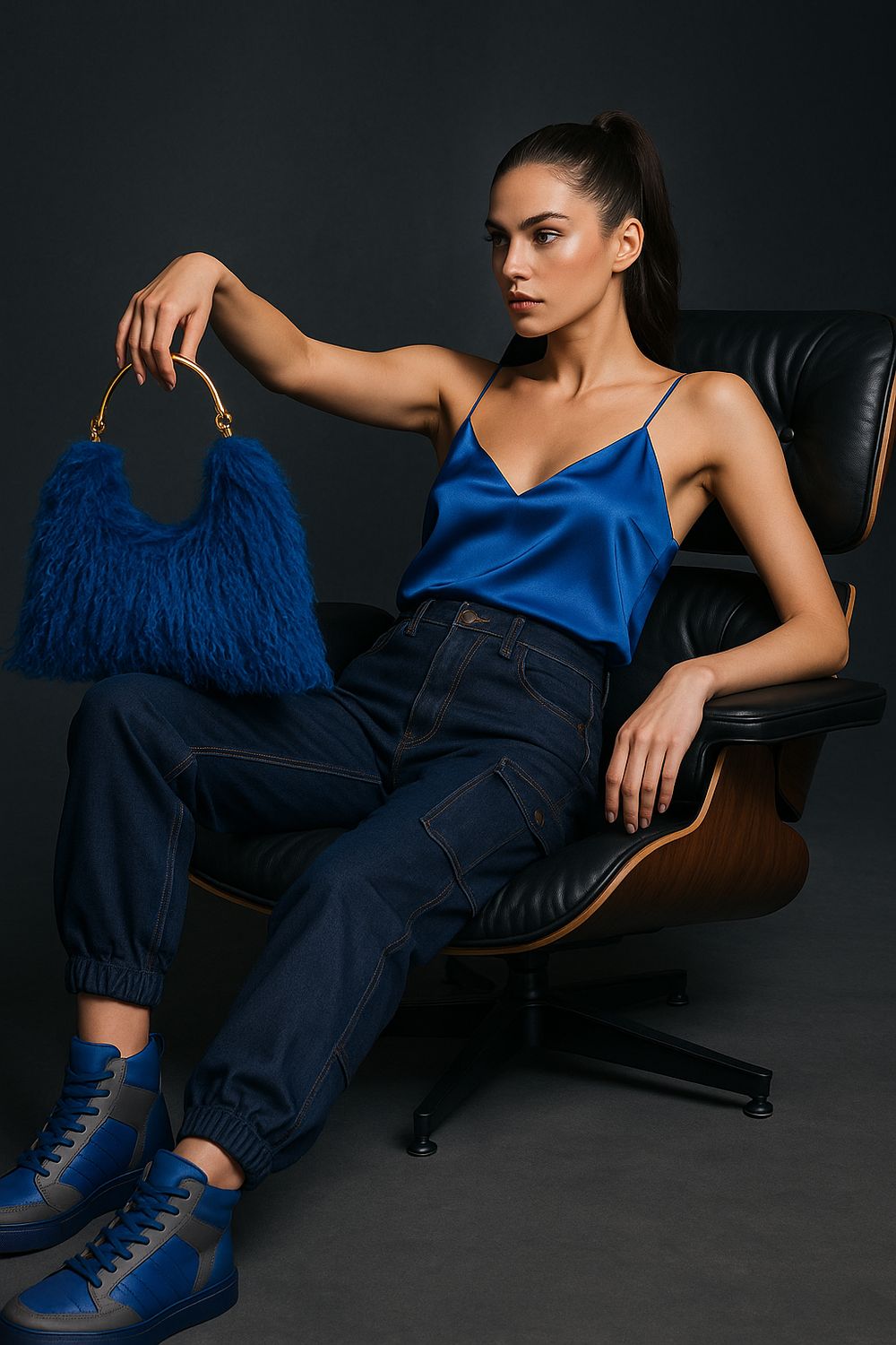 Women's Utilty Cargo Denim Women's Utilty Cargo Denim