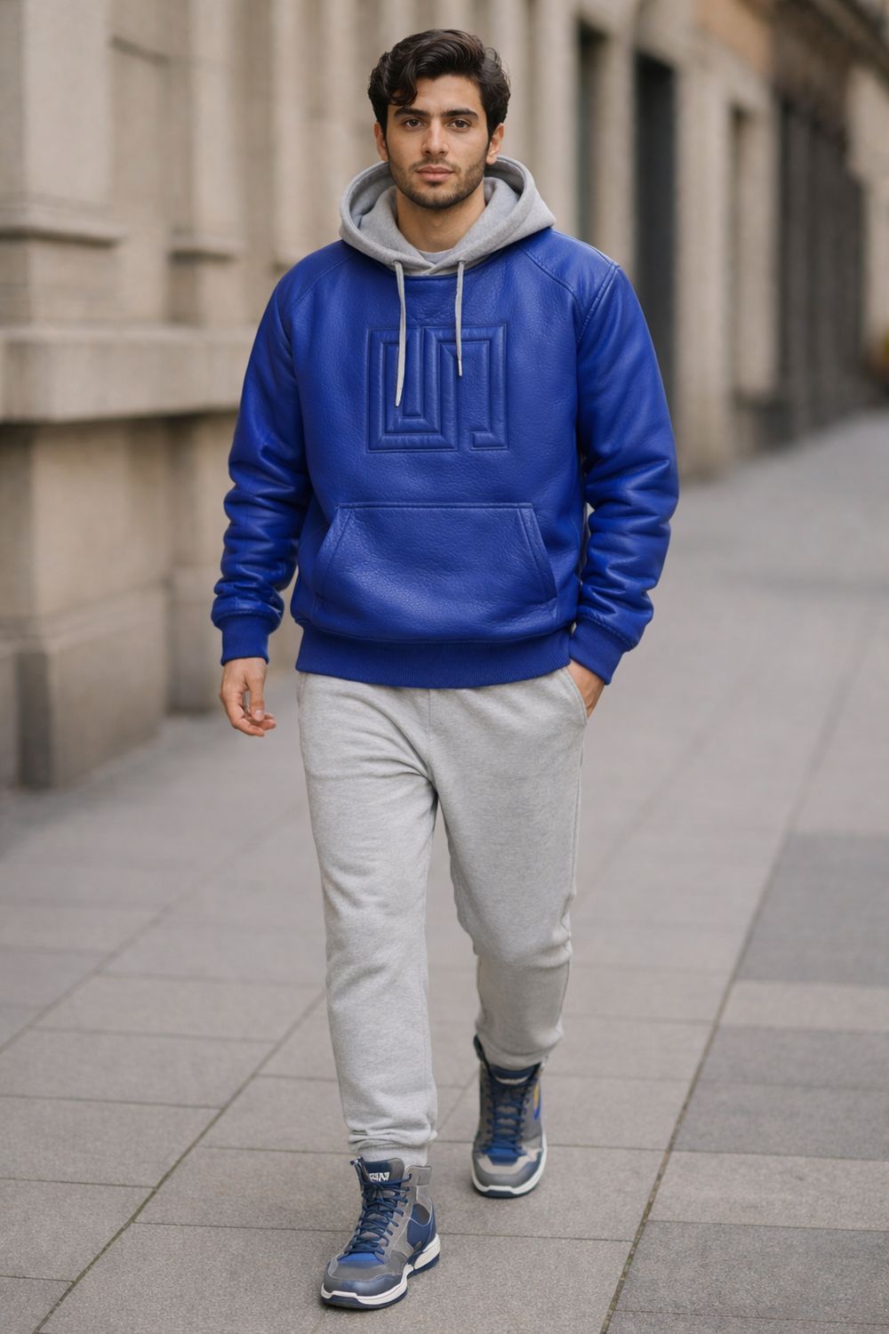 Enfinate Signature Edition Leather Hoodie