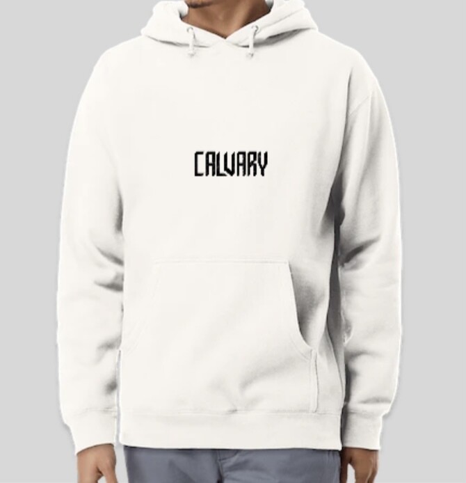 Calvary Hoodie - Bone