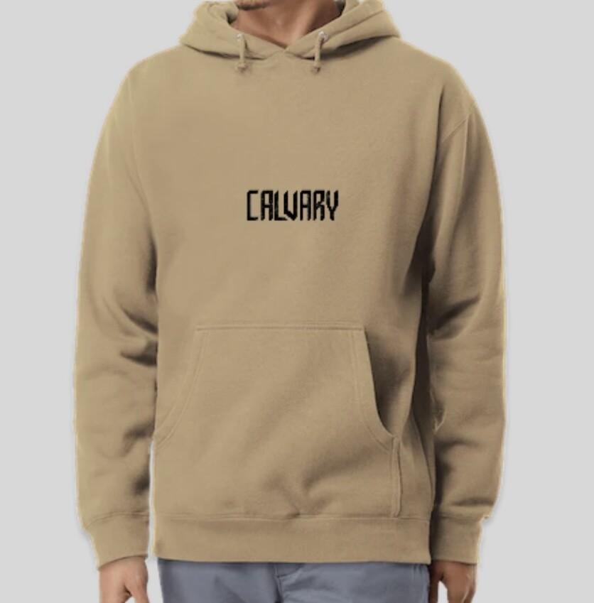 Calvary Hoodie - Tan