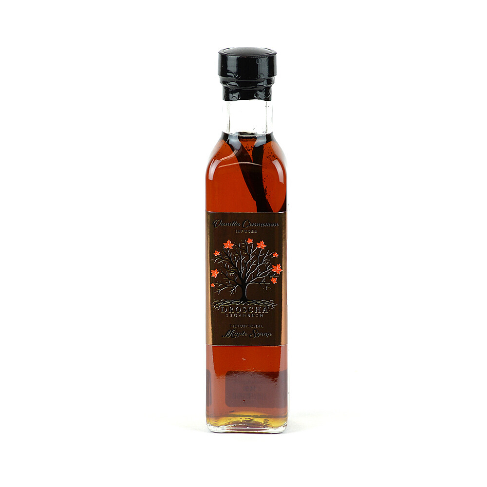 Cinnamon Vanilla-Infused Maple Syrup