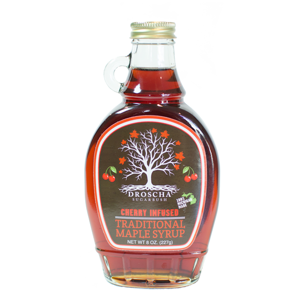 Cherry-Infused Maple Syrup