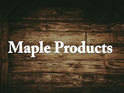 Maple Products