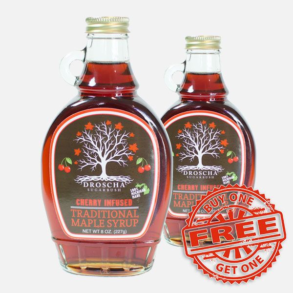 Cherry-Infused Maple Syrup BOGO Cherry-Infused Maple Syrup BOGO