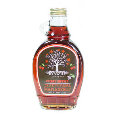 Cherry-Infused Maple Syrup