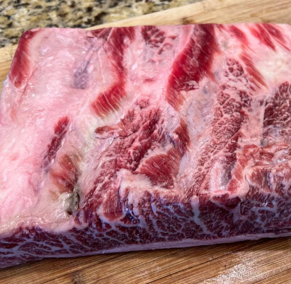 Boneless Short Ribs, Size Options: Slab - 3.01-3.5 lbs
