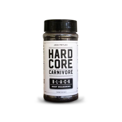 Hardcore Carnivore: Black shaker jar Hardcore Carnivore: Black shaker jar