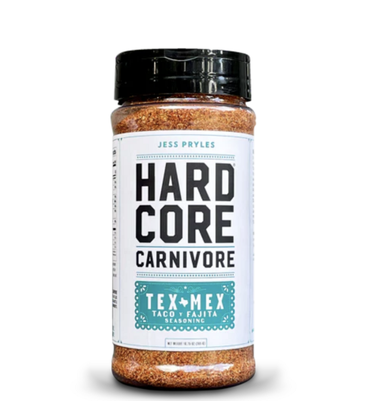 Hardcore Carnivore: Tex Mex shaker jar