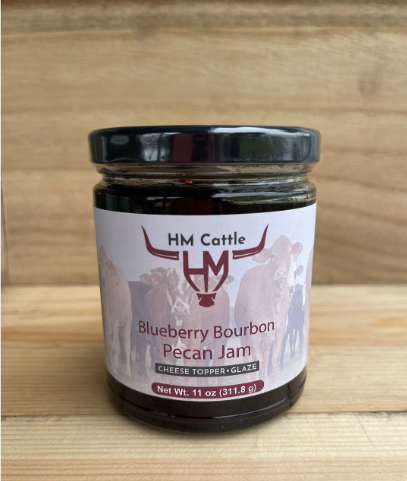 Blueberry Bourbon Pecan Jam