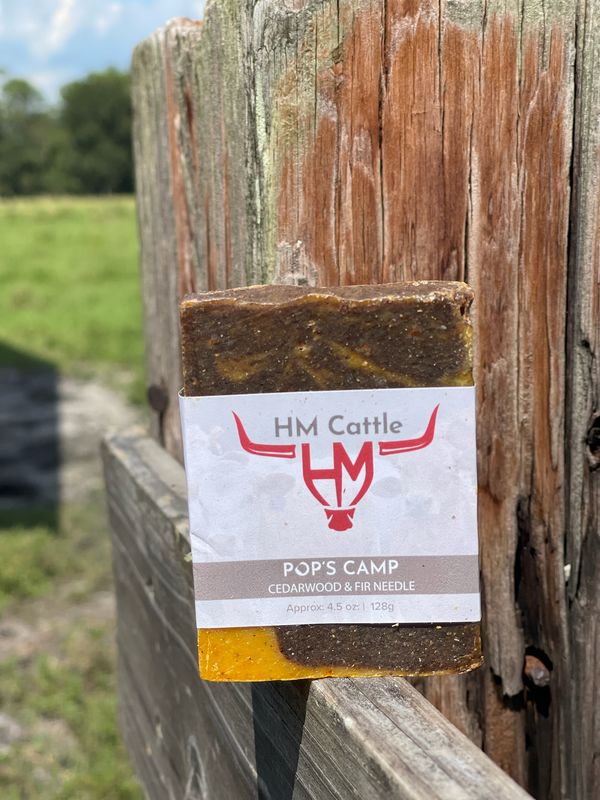 Pop's Camp Goats Milk Soap