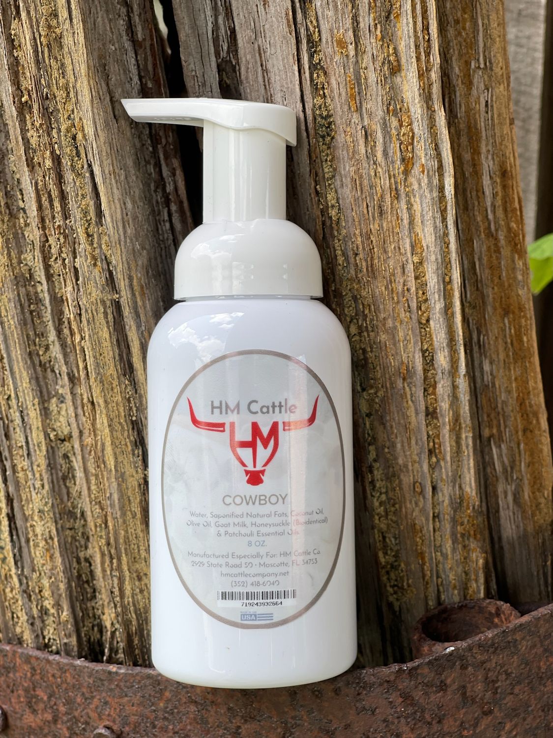 Cowboy - Liquid Foaming Goat Milk Soap Cowboy - Liquid Foaming Goat Milk Soap