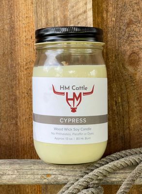 Cypress - Wood Wick Soy Candle Cypress - Wood Wick Soy Candle