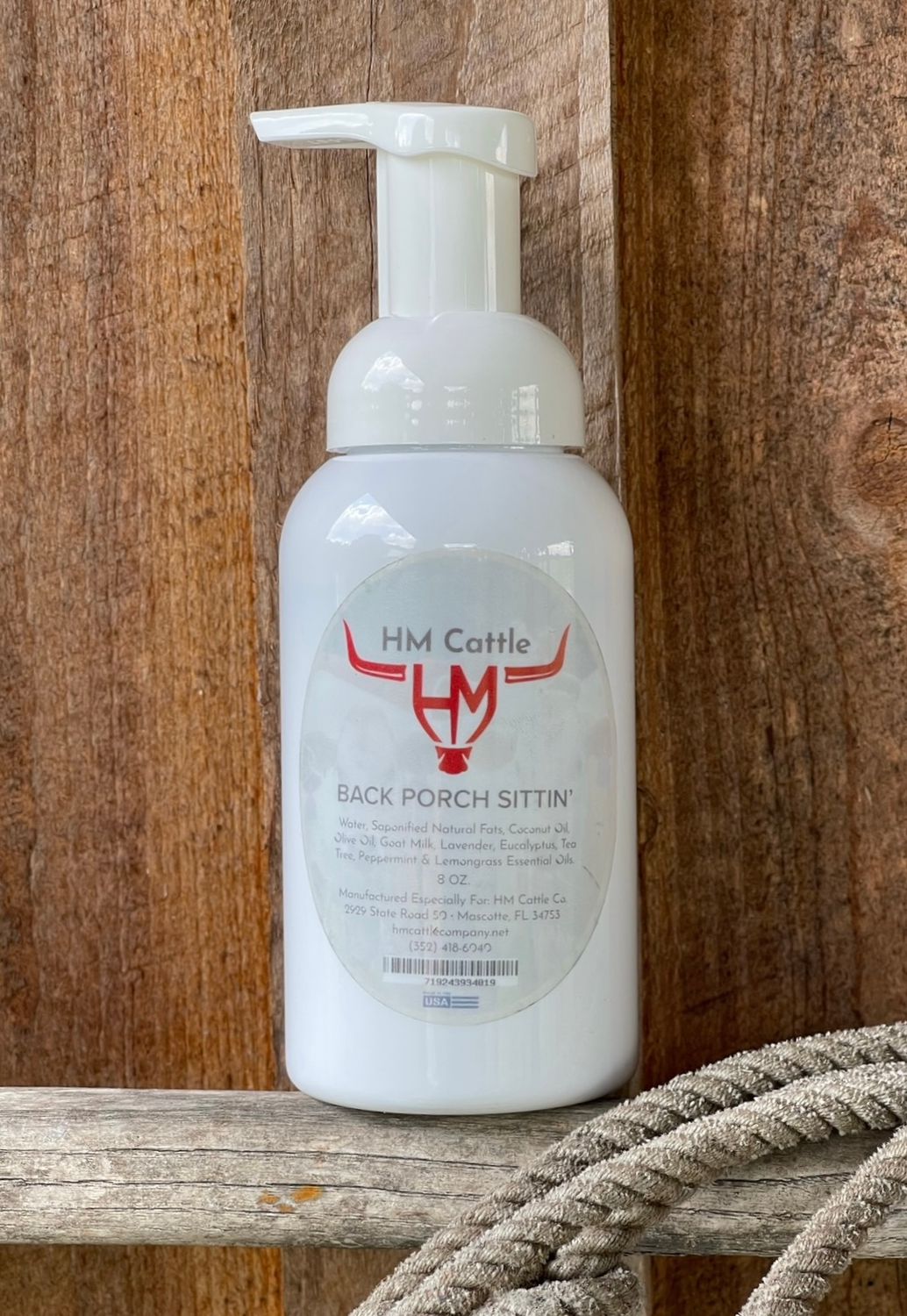 Back Porch Sittin' - Liquid Foaming Goat Milk Soap Back Porch Sittin' - Liquid Foaming Goat Milk Soap