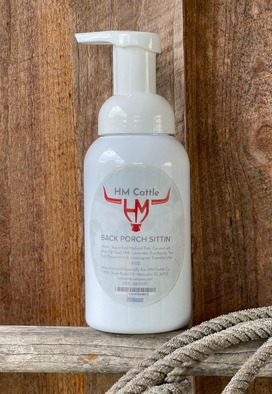 Back Porch Sittin' - Liquid Foaming Goat Milk Soap Back Porch Sittin' - Liquid Foaming Goat Milk Soap
