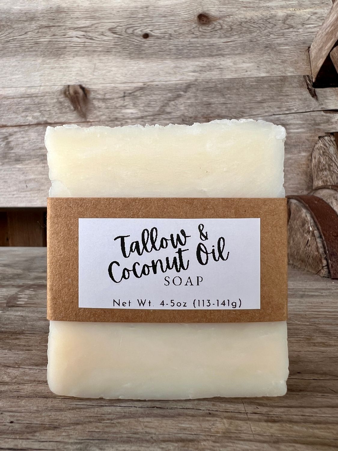 Tallow & Coconut Oil Soap - unscented