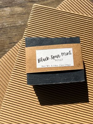 Black Spur Mint Soap Black Spur Mint Soap