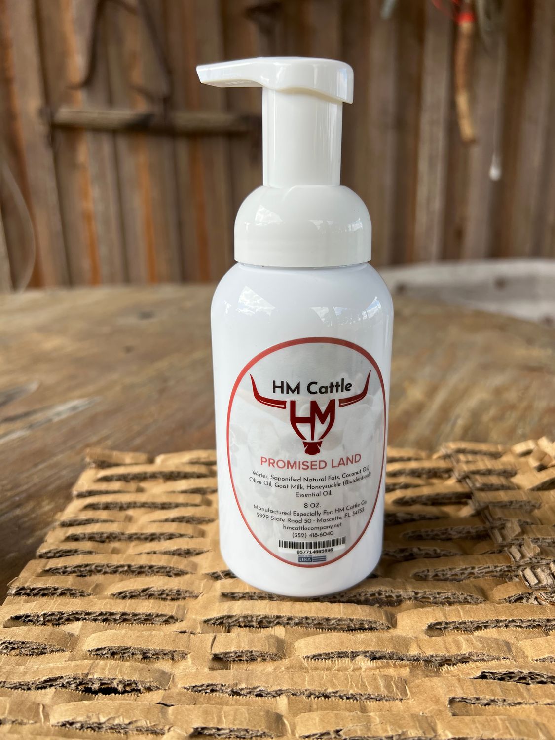 Promised Land - Liquid Foaming Goat Milk Soap Promised Land - Liquid Foaming Goat Milk Soap