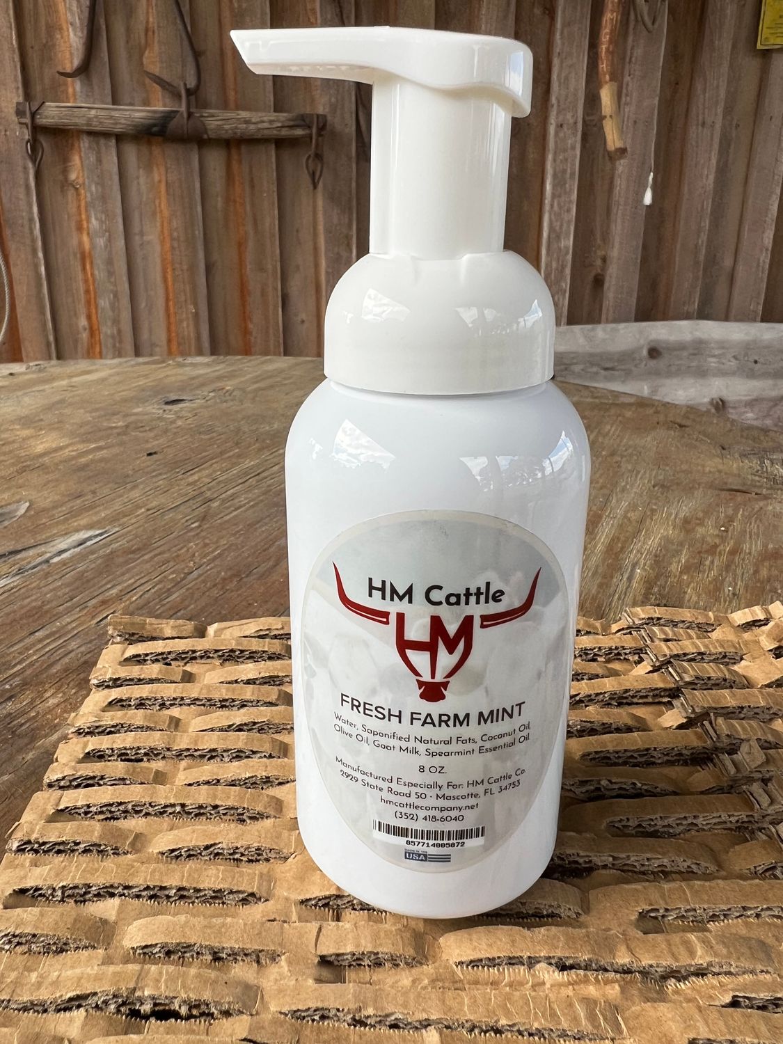 Fresh Farm Mint - Liquid Foaming Goat Milk Soap Fresh Farm Mint - Liquid Foaming Goat Milk Soap