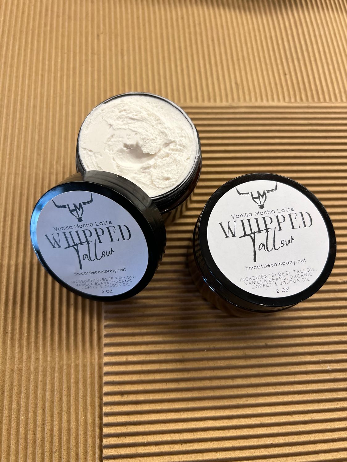 Whipped Tallow Balm, Size Options: 2 oz. Vanilla Mocha Latte