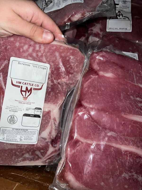 4 Pack Fresh Pork Chops 4 Pack Fresh Pork Chops