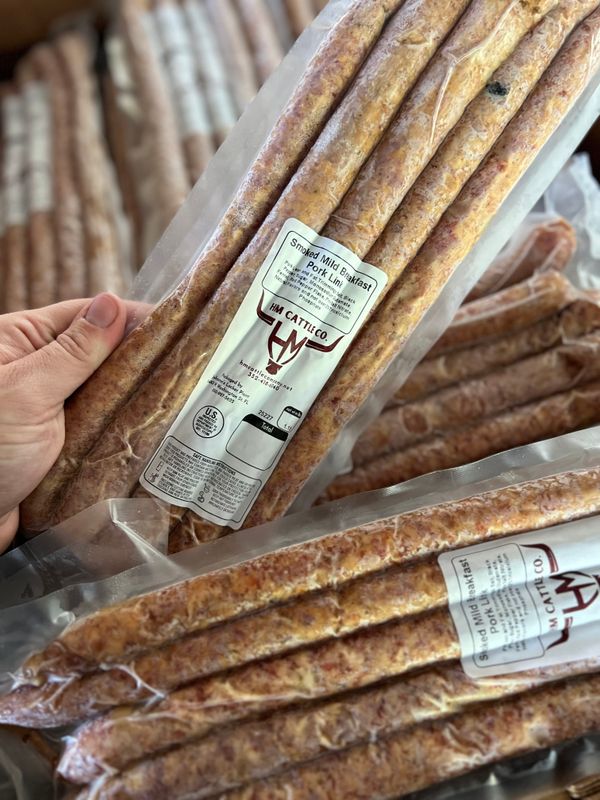 Mild Smoked Breakfast Small Link Sausage - Pork