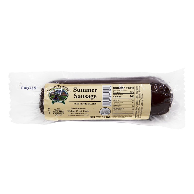 Summer Sausage Regular 12oz Summer Sausage Regular 12oz