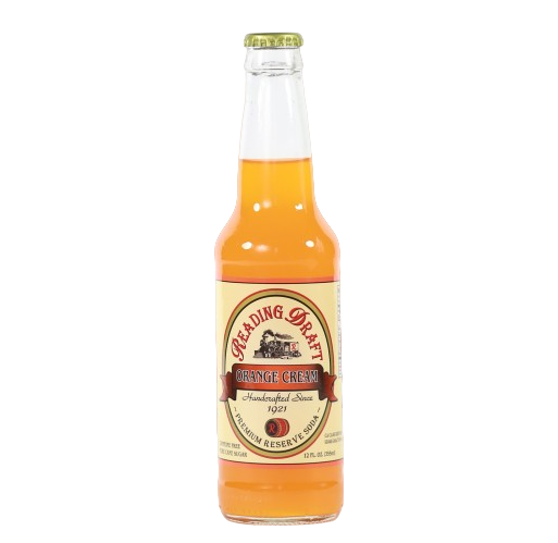 Orange Cream Reading Soda 12 oz