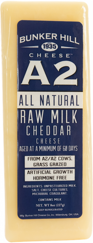A2 Raw Milk Chedder Cheese Bar 8oz A2 Raw Milk Chedder Cheese Bar 8oz