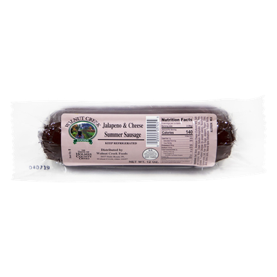 Summer Sausage Jal & Cheese 12oz Summer Sausage Jal & Cheese 12oz
