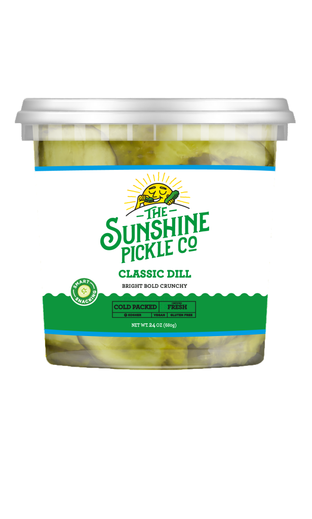 Classic Dill Pickles Slices 24oz