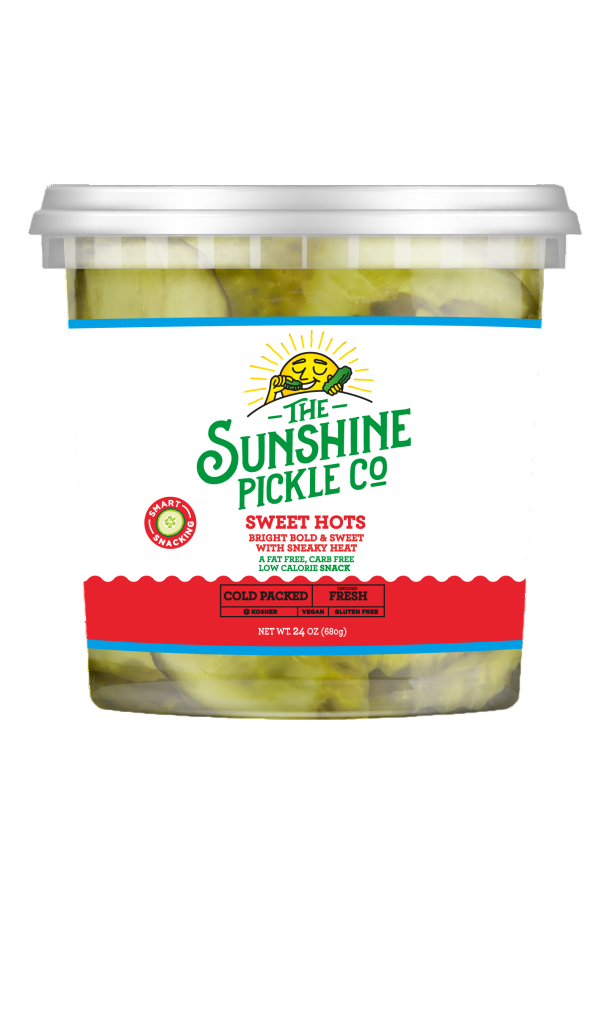 Sweet Hot Pickles Slices 24oz Sweet Hot Pickles Slices 24oz